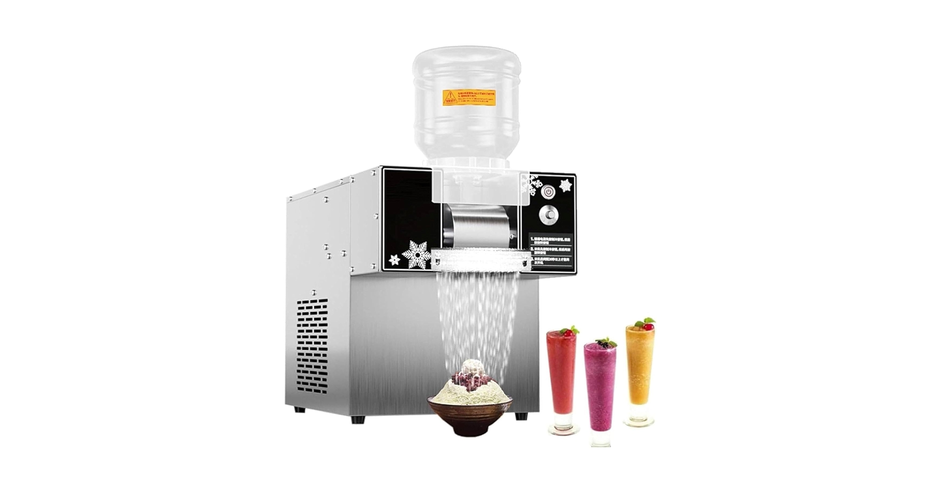 Amazon.com: 360W/750W/1200W Electric Ice Shaving Machine for